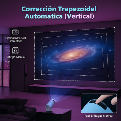 FairyCast™ - Proyector Portátil